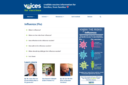 Voices For Vaccines Detail Page