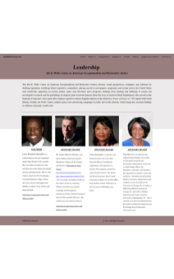 Wells Center old leadership page